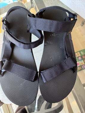 Teva Original Universal Urban Sandals in Black